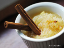 Homemade Cinnamon Applesauce